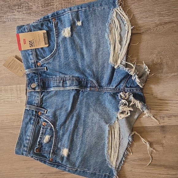 Levi's Pants - Levi's Distressed Shorts